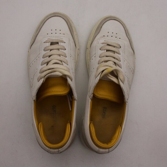 Axel Arigato Women's  Size 8.5 Gray White Leather Low Top Sneakers - Picture 9 of 11